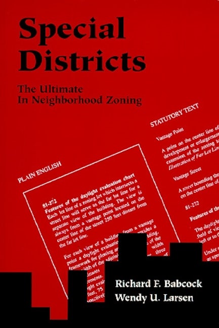 Book cover image for Special Districts ISBN: 9781558441125